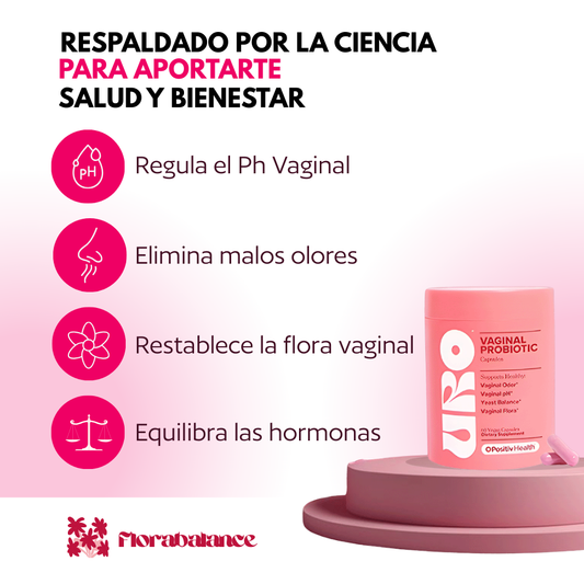 Confianza Íntima en 7 Días - Uro+ Probiótico 60 ud.