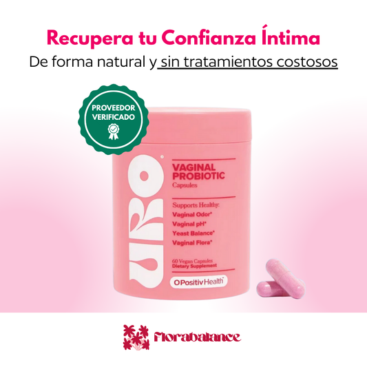 Confianza Íntima en 7 Días - Uro+ Probiótico 60 ud.