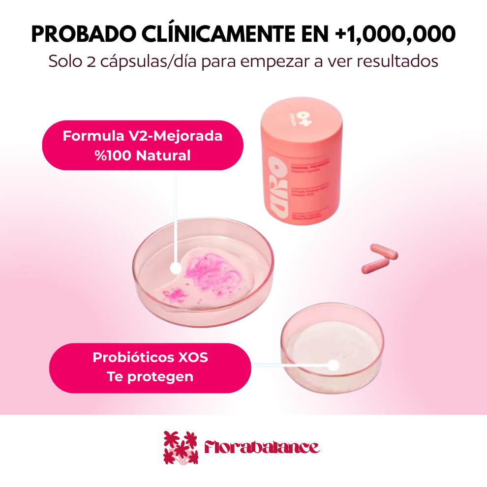 Confianza Íntima en 7 Días - Uro+ Probiótico 60 ud.